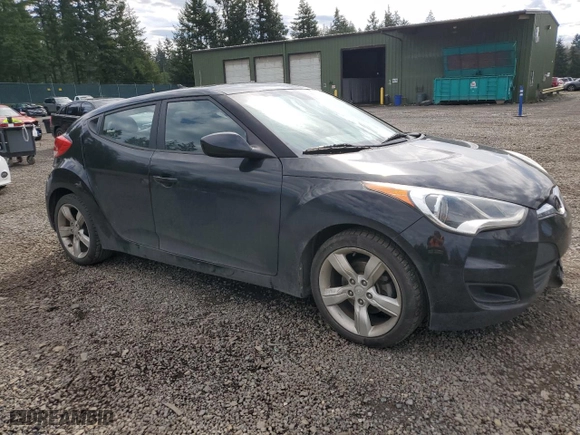 2014 Hyundai Veloster with VIN KMHTC6AD1EU186166, listed as a Copart auction lot 50207375 with 102,695 mi miles and Salvage Title. Bid and sale history available at carsss.com. Image 4.