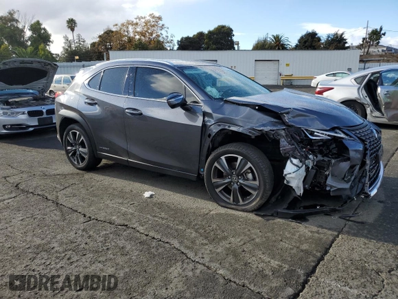 2022 Lexus UX 250h z VIN JTHX9JBH2N2054570, wystawiony jako Copart lot #81029604 z przebiegiem 28 698 mil mil oraz Szkoda całkowita • Salvage title. Historia ofert i sprzedaży dostępna na DreamBid. Obrazek 4.