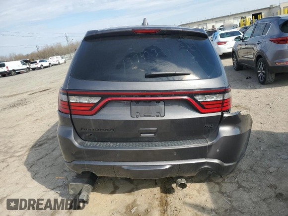 2018 Dodge Durango R/T with VIN 1C4SDJCT5JC187423, listed as a Copart auction lot 50736895 with 76,616 mi miles and Salvage title. Bid and sale history available at DreamBid. Image 6.