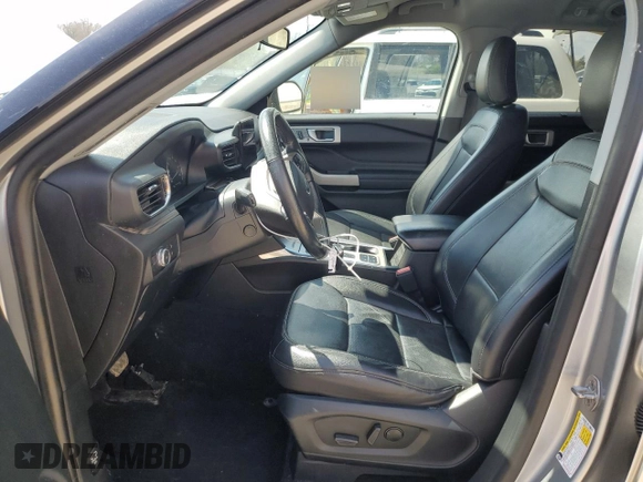 2021 Ford Explorer Limited z VIN 1FMSK7FH4MGB06047, wystawiony jako Copart lot #52697025 z przebiegiem 96 542 mil mil oraz Szkoda całkowita • Salvage title. Historia ofert i sprzedaży dostępna na DreamBid. Obrazek 7.
