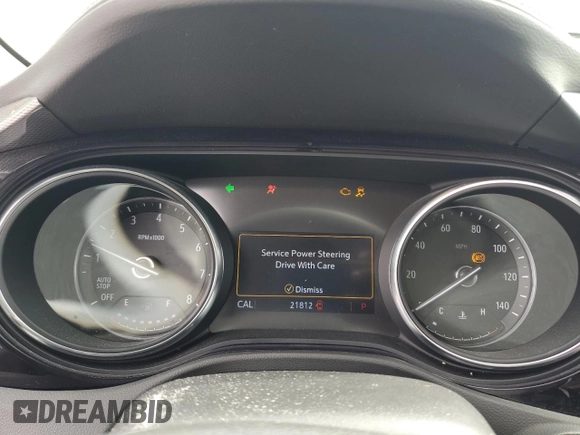 2022 Buick Encore GX Select с VIN KL4MMDSL7NB082402, выставлен на аукционе Copart как лот 56099115 с пробегом 21 812 миль миль и Списание • Salvage title. История ставок и продаж доступна на DreamBid. Изображение 9.
