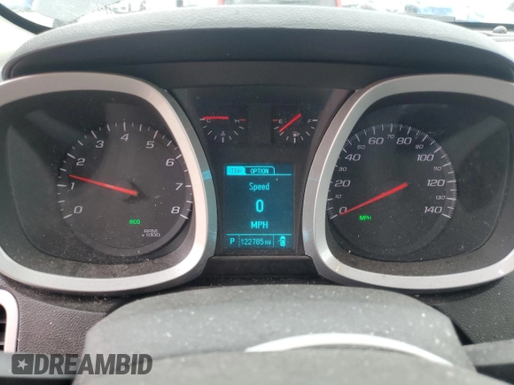 2017 Chevrolet Equinox LS z VIN 2GNALBEK3H1582636, wystawiony jako Copart lot #54898735 z przebiegiem 122 785 mil mil oraz Szkoda całkowita • Salvage title. Historia ofert i sprzedaży dostępna na DreamBid. Obrazek 9.