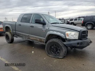 2007 Dodge Ram 2500 SLT with VIN 3D7KS29C77G750549, listed as a Copart auction lot 87028654 with 213,190 mi miles and Salvage Title. Bid and sale history available at carsss.com. Image 4.
