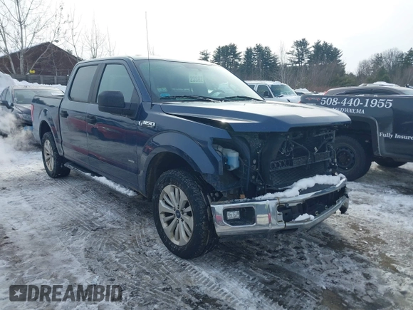 2016 Ford F-150 XLT with VIN 1FTEW1EP9GFD46412, listed as a IAAI auction lot 41539920 with 163,139 mi miles. Bid and sale history available at carsss.com. Image 1.