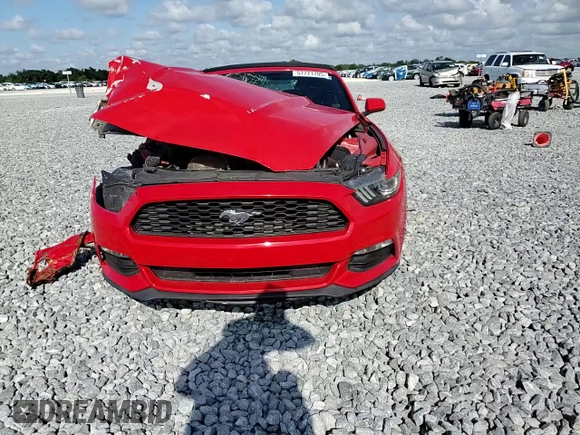 2015 Ford Mustang V6 with VIN 1FATP8EM1F5380437, listed as a Copart auction lot 57771705 with 78,708 mi miles and Salvage title. Bid and sale history available at DreamBid. Image 13.