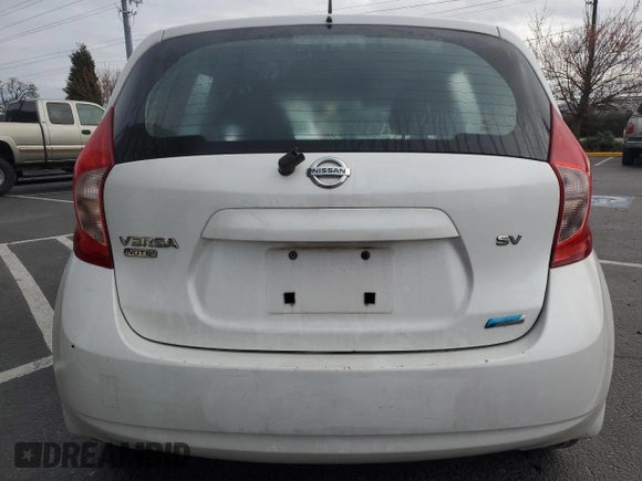 2014 Nissan Note S with VIN 3N1CE2CPXEL417156, listed as a Copart auction lot 46835325 with 177,417 mi miles and Clean title. Bid and sale history available at DreamBid. Image 6.