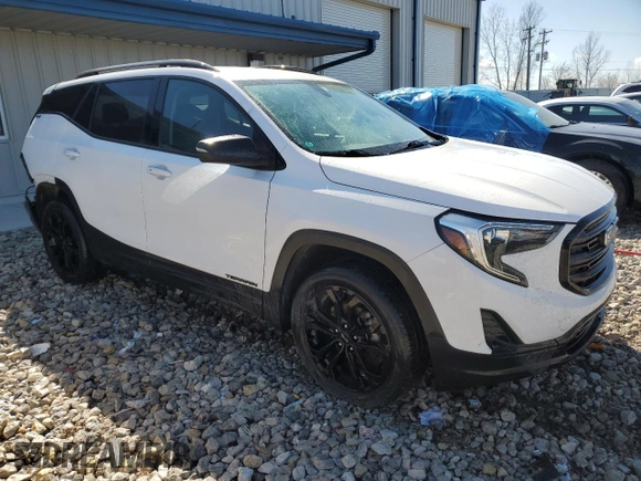 2019 GMC Terrain SLT with VIN 3GKALVEV6KL102118, listed as a Copart auction lot 49782675 with 99,972 mi miles and Clean Title. Bid and sale history available at carsss.com. Image 4.