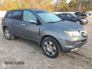 2007 Acura MDX Tech Pkg with VIN 2HNYD28347H539450, listed as a Copart auction lot 46214605 with 171,324 mi miles and Salvage Title. Bid and sale history available at carsss.com. Image 4.
