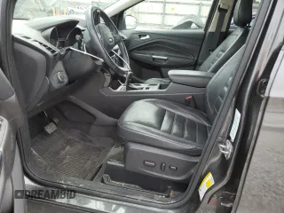 2018 Ford Escape Titanium with VIN 1FMCU9J97JUB34691, listed as a Copart auction lot 56404625 with 107,037 mi miles and Salvage title. Bid and sale history available at DreamBid. Image 7.