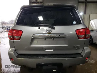 2011 Toyota Sequoia Platinum with VIN 5TDDW5G14BS044210, listed as a Copart auction lot 49849385 with 191,522 mi miles and Salvage Title. Bid and sale history available at carsss.com. Image 6.