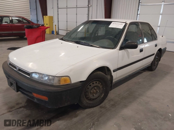 1993 Honda Accord z VIN 1HGCB7648PA190291, wystawiony jako IAAI lot #42425108 z przebiegiem 157 451 mil mil oraz . Historia ofert i sprzedaży dostępna na DreamBid. Obrazek 2.