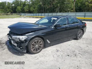 2019 BMW 5 Series 530i with VIN WBAJA5C5XKG900675, listed as a Copart auction lot 59900135 with 75,734 mi miles and Non repairable. Bid and sale history available at DreamBid. Image 1.