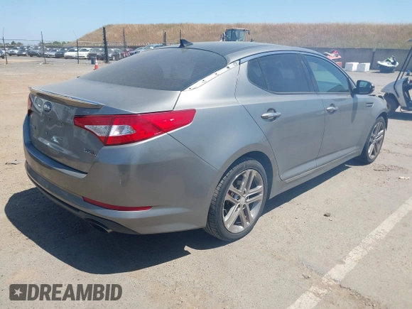 2013 Kia Optima SX with VIN 5XXGR4A61DG178390, listed as a IAAI auction lot 42212824 with 128,055 mi miles and . Bid and sale history available at DreamBid. Image 4.