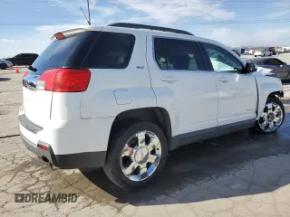2012 GMC Terrain SLT-1 with VIN 2GKFLUE57C6395792, listed as a Copart auction lot 46750335 with 100,996 mi miles and Salvage Title. Bid and sale history available at carsss.com. Image 3.