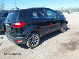 2019 Ford EcoSport Titanium with VIN MAJ3S2KE4KC307481, listed as a IAAI auction lot 41737442 with 41,524 mi miles and . Bid and sale history available at DreamBid. Image 4.