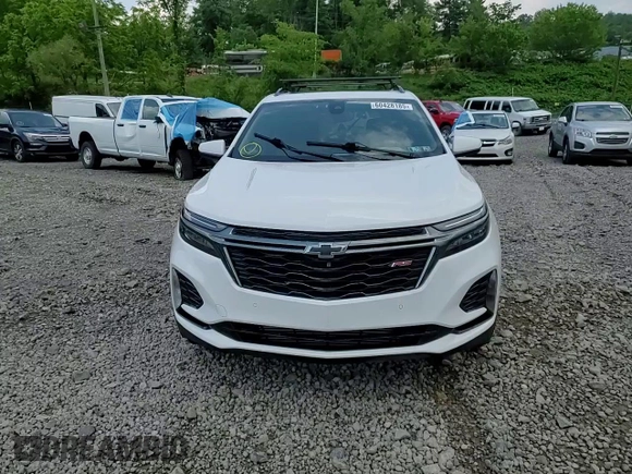 2022 Chevrolet Equinox RS with VIN 3GNAXWEV2NS103886, listed as a Copart auction lot 60428185 with Not provided miles and Salvage title. Bid and sale history available at DreamBid. Image 14.