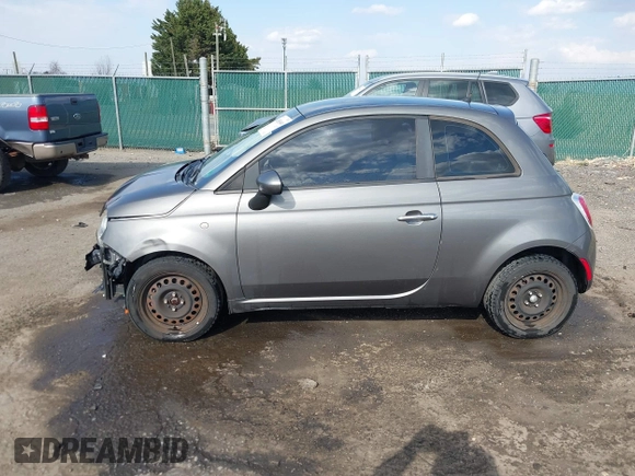 2013 FIAT 500 Pop with VIN 3C3CFFARXDT709480, listed as a IAAI auction lot 41851049 with 126,334 mi miles. Bid and sale history available at carsss.com. Image 14.