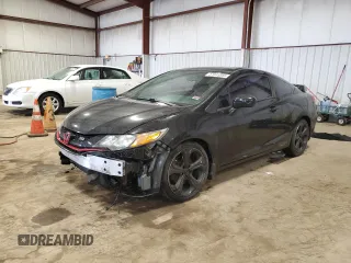 2014 Honda Civic Si with VIN 2HGFG4A5XEH703326, listed as a Copart auction lot 51845965 with 154,865 mi miles and Salvage title. Bid and sale history available at DreamBid. Image 1.