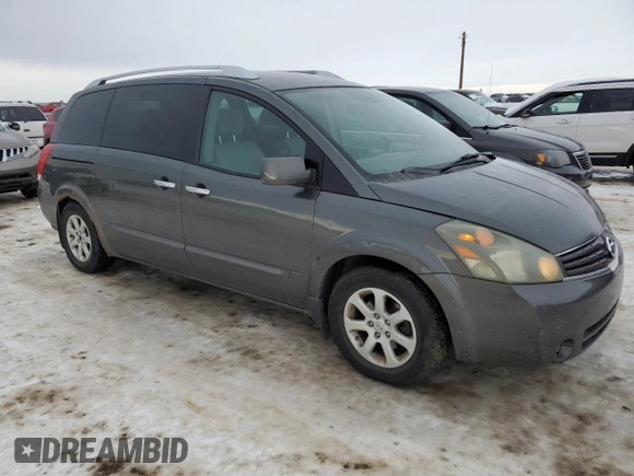 2007 Nissan Quest S with VIN 5N1BV28UX7N111516, listed as a Copart auction lot 83789084 with 369,266 mi miles and Clean Title. Bid and sale history available at carsss.com. Image 4.
