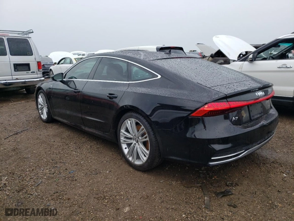 2019 Audi A7 Premium Plus with VIN WAUU2AF26KN120561, listed as a Copart auction lot 61143254 with 63,820 mi miles and Salvage Title. Bid and sale history available at carsss.com. Image 2.