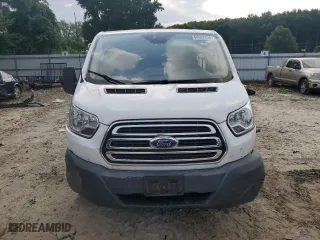 2015 Ford Transit Wagon XL with VIN 1FBZX2ZM6FKA26253, listed as a Copart auction lot 68545414 with 0 mi miles and Salvage Title. Bid and sale history available at carsss.com. Image 5.