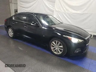 2015 Infiniti Q50 Premium z VIN JN1BV7AR1FM403585, wystawiony jako Copart lot #55662155 z przebiegiem 102 331 mil mil oraz Tytuł czysty. Historia ofert i sprzedaży dostępna na DreamBid. Obrazek 4.