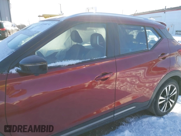 2019 Nissan Kicks SV with VIN 3N1CP5CU3KL482928, listed as a IAAI auction lot 41580205 with 43,944 mi miles. Bid and sale history available at carsss.com. Image 14.