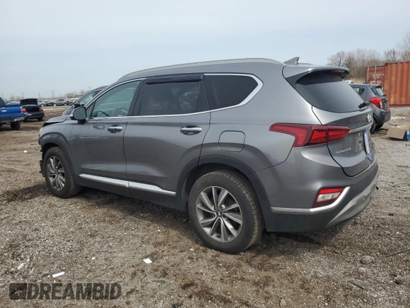 2019 Hyundai Santa Fe Ultimate z VIN 5NMS5CAD7KH001629, wystawiony jako Copart lot #50974415 z przebiegiem 197 585 mil mil oraz Szkoda całkowita • Salvage title. Historia ofert i sprzedaży dostępna na DreamBid. Obrazek 2.