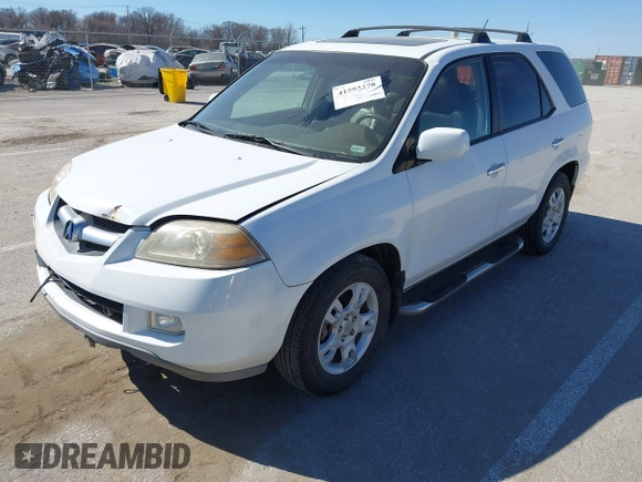 2004 Acura MDX Touring Pkg w/Navigation with VIN 2HNYD18844H524383, listed as a IAAI auction lot 41593278 with 253,003 mi miles. Bid and sale history available at carsss.com. Image 2.