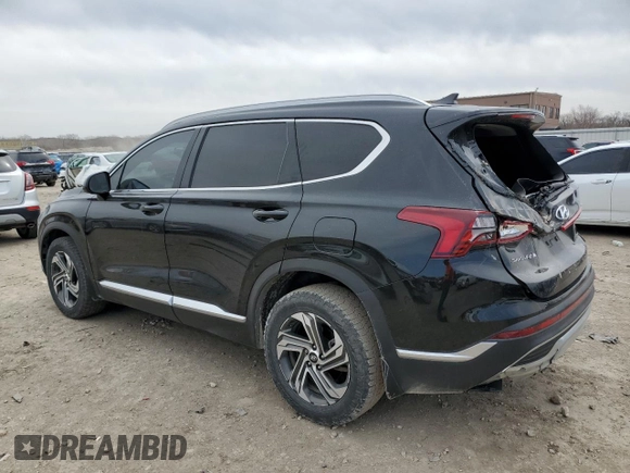 2022 Hyundai Santa Fe SEL with VIN 5NMS24AJ1NH429706, listed as a Copart auction lot 49584485 with 83,535 mi miles and Salvage Title. Bid and sale history available at DreamBid. Image 2.