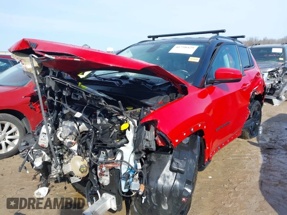 2020 Jeep Compass Latitude with VIN 3C4NJDBB0LT117643, listed as a IAAI auction lot 41758429 with 81,912 mi miles and . Bid and sale history available at DreamBid. Image 19.