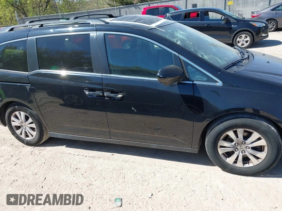 2014 Honda Odyssey EX-L with VIN 5FNRL5H61EB024188, listed as a IAAI auction lot 42238505 with 180,163 mi miles and . Bid and sale history available at DreamBid. Image 13.