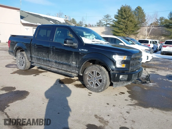 2017 Ford F-150 XL with VIN 1FTEW1EP2HFC48405, listed as a IAAI auction lot 41381331 with 111,580 mi miles and . Bid and sale history available at DreamBid. Image 1.
