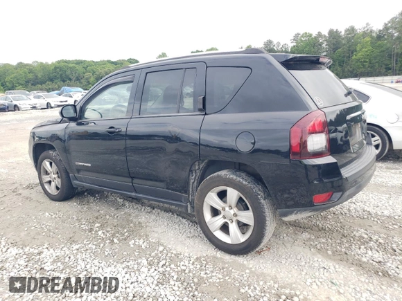 2017 Jeep Compass Sport with VIN 1C4NJCBA4HD147548, listed as a Copart auction lot 55671495 with 108,592 mi miles and Salvage title. Bid and sale history available at DreamBid. Image 2.