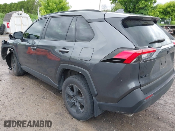 2023 Toyota RAV4 XLE with VIN 2T3P1RFV7PC325982, listed as a IAAI auction lot 42451699 with 20,745 mi miles and . Bid and sale history available at DreamBid. Image 3.