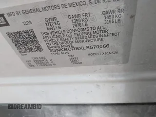 2020 Chevrolet Blazer LT z VIN 3GNKBCRSXLS570066, wystawiony jako IAAI lot #42140439 z przebiegiem 187 034 mil mil oraz . Historia ofert i sprzedaży dostępna na DreamBid. Obrazek 9.