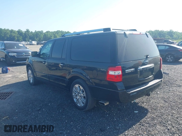 2012 Ford Expedition Max Limited with VIN 1FMJK2A55CEF01506, listed as a IAAI auction lot 42541424 with 380,132 mi miles and . Bid and sale history available at DreamBid. Image 3.