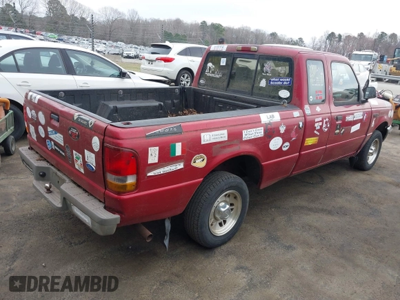 1996 Ford Ranger XL z VIN 1FTCR14A3TPA22615, wystawiony jako IAAI lot #41785002 z przebiegiem 94 455 mil mil oraz . Historia ofert i sprzedaży dostępna na DreamBid. Obrazek 4.