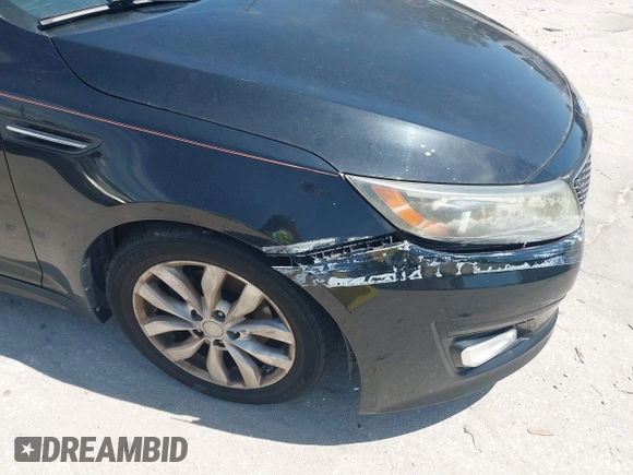 2014 Kia Optima EX with VIN 5XXGN4A72EG294381, listed as a IAAI auction lot 41944473 with 119,781 mi miles and . Bid and sale history available at carsss.com. Image 6.