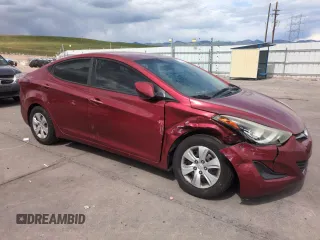 2016 Hyundai Elantra SE z VIN 5NPDH4AE2GH693131, wystawiony jako Copart lot #57640555 z przebiegiem 123 409 mil mil oraz Szkoda całkowita • Salvage title. Historia ofert i sprzedaży dostępna na DreamBid. Obrazek 4.
