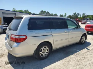2007 Honda Odyssey EX-L with VIN 5FNRL38707B144337, listed as a Copart auction lot 54353345 with 177,322 mi miles and Salvage Title. Bid and sale history available at DreamBid. Image 3.