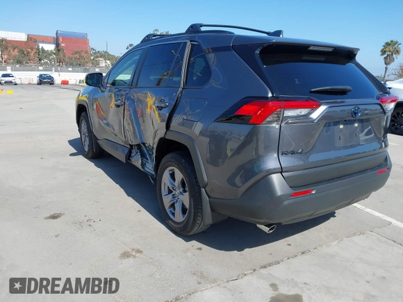 2024 Toyota RAV4 Hybrid LE with VIN JTMMWRFV0RD248035, listed as a IAAI auction lot 42339244 with 18,317 mi miles and . Bid and sale history available at DreamBid. Image 3.
