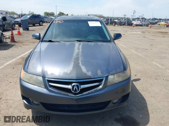 2007 Acura TSX with VIN JH4CL96807C009102, listed as a IAAI auction lot 42019074 with 169,109 mi miles. Bid and sale history available at carsss.com. Image 6.