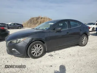 2014 Mazda 3 i Touring with VIN JM1BM1V72E1111837, listed as a Copart auction lot 82809144 with 136,326 mi miles and Salvage Title. Bid and sale history available at DreamBid. Image 1.
