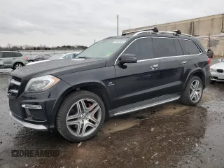 2015 Mercedes-Benz GL-Class GL 63 AMG with VIN 4JGDF7EE6FA609007, listed as a Copart auction lot 44632454 with 124,882 mi miles. Bid and sale history available at carsss.com. Image 1.