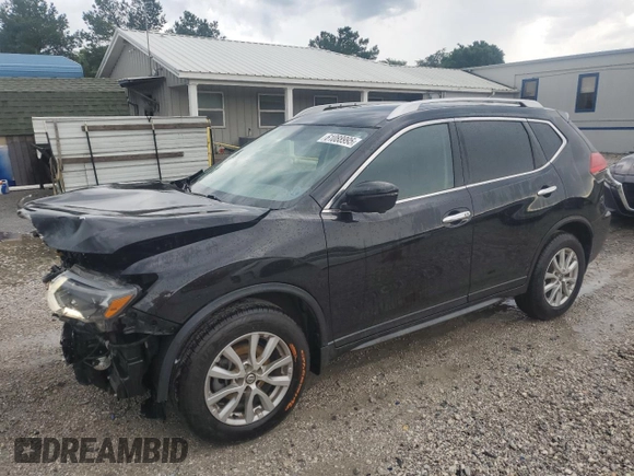 2017 Nissan Rogue SV with VIN KNMAT2MT4HP610630, listed as a Copart auction lot 61088995 with 83,885 mi miles and Salvage title. Bid and sale history available at DreamBid. Image 1.