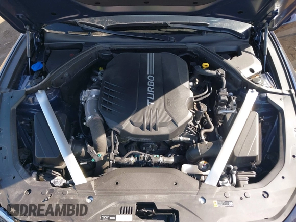 2023 Genesis G70 3.3T with VIN KMTG54TE7PU124124, listed as a IAAI auction lot 41755337 with 15,120 mi miles and . Bid and sale history available at DreamBid. Image 10.