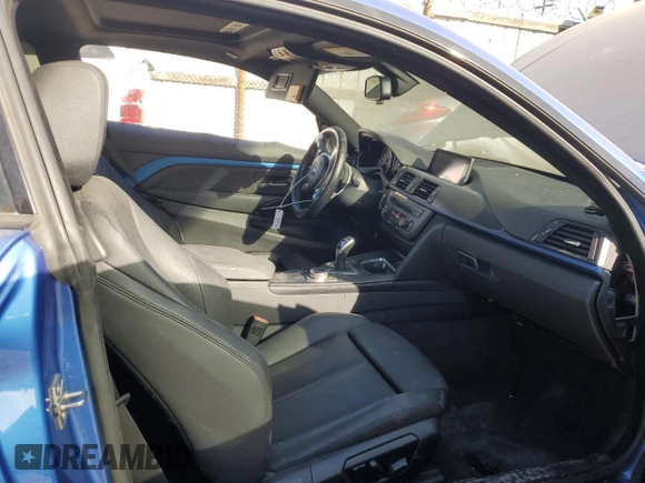 2014 BMW 4 Series 428i with VIN WBA3N7C56EF718698, listed as a Copart auction lot 47436615 with 118,154 mi miles and Salvage title. Bid and sale history available at DreamBid. Image 7.