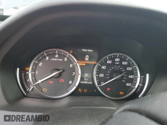 2017 Acura MDX Technology with VIN 5FRYD4H53HB026313, listed as a Copart auction lot 54315225 with 126,485 mi miles and Salvage Title. Bid and sale history available at carsss.com. Image 9.