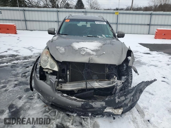 2010 Infiniti EX Journey with VIN JN1AJ0HR6AM757275, listed as a Copart auction lot 87466554 with 229,764 mi miles and Salvage Title. Bid and sale history available at DreamBid. Image 5.